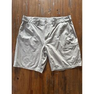 Huk Men's XXL Next Level Fishing Shorts Cargo Zip Pockets Stretch Waist Outdoors